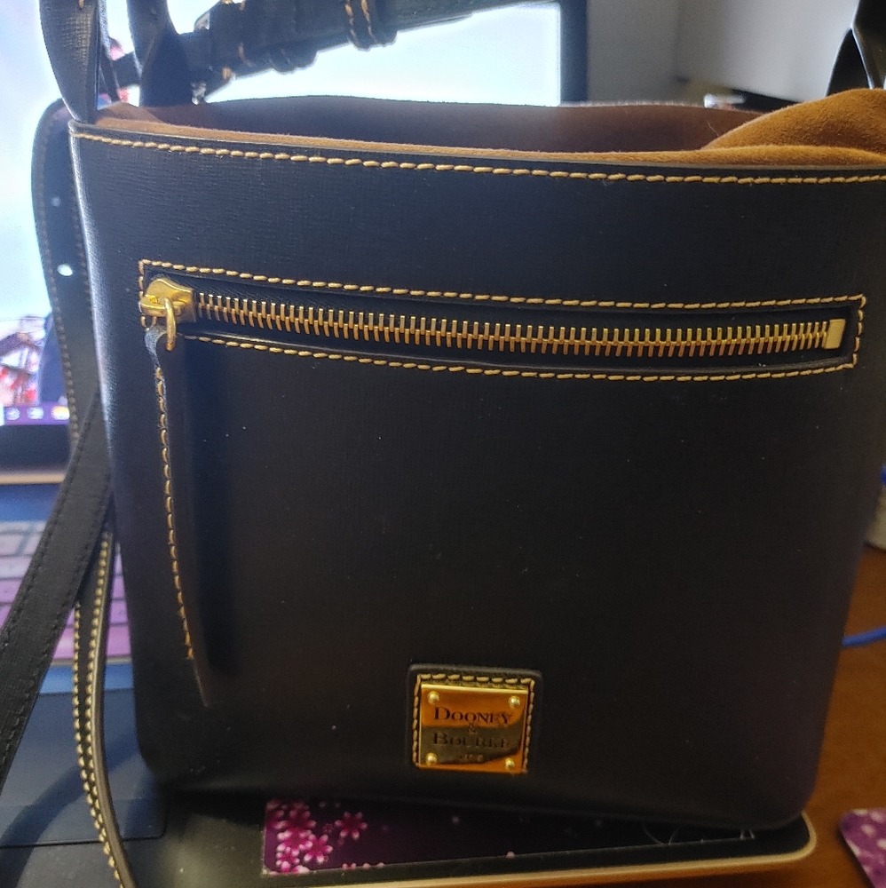 Dooney & Bourke drawstring bucket crossbody